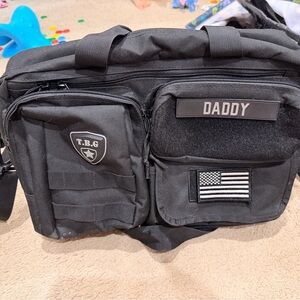 Black Tactical Men's Bag